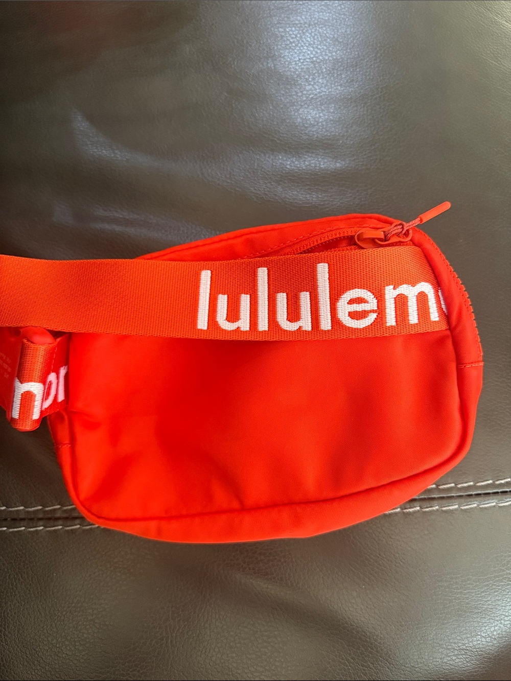 Lululemon Bright Orange Everywhere Belt Bag